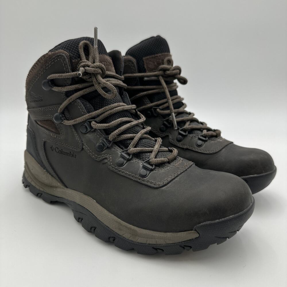 Columbia Mens Newton Ridge Hiking Boot Size 9 BM3783-231 Waterproof Brown